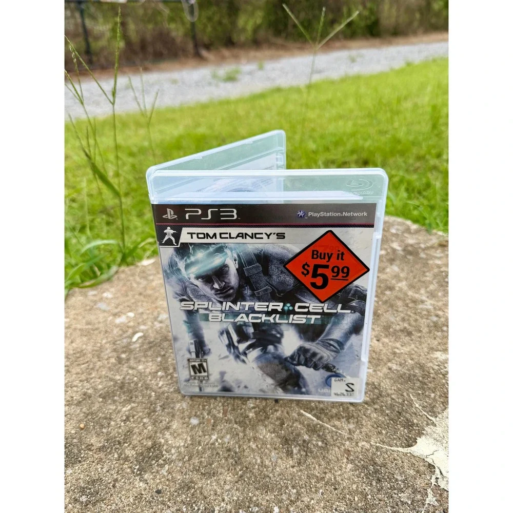 Tom Clancys Splinter Cell Blacklist Sony PlayStation 3 PS3 Stealth Action Game
